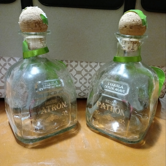 Patron Kitchen Empty Patron Bottles Poshmark